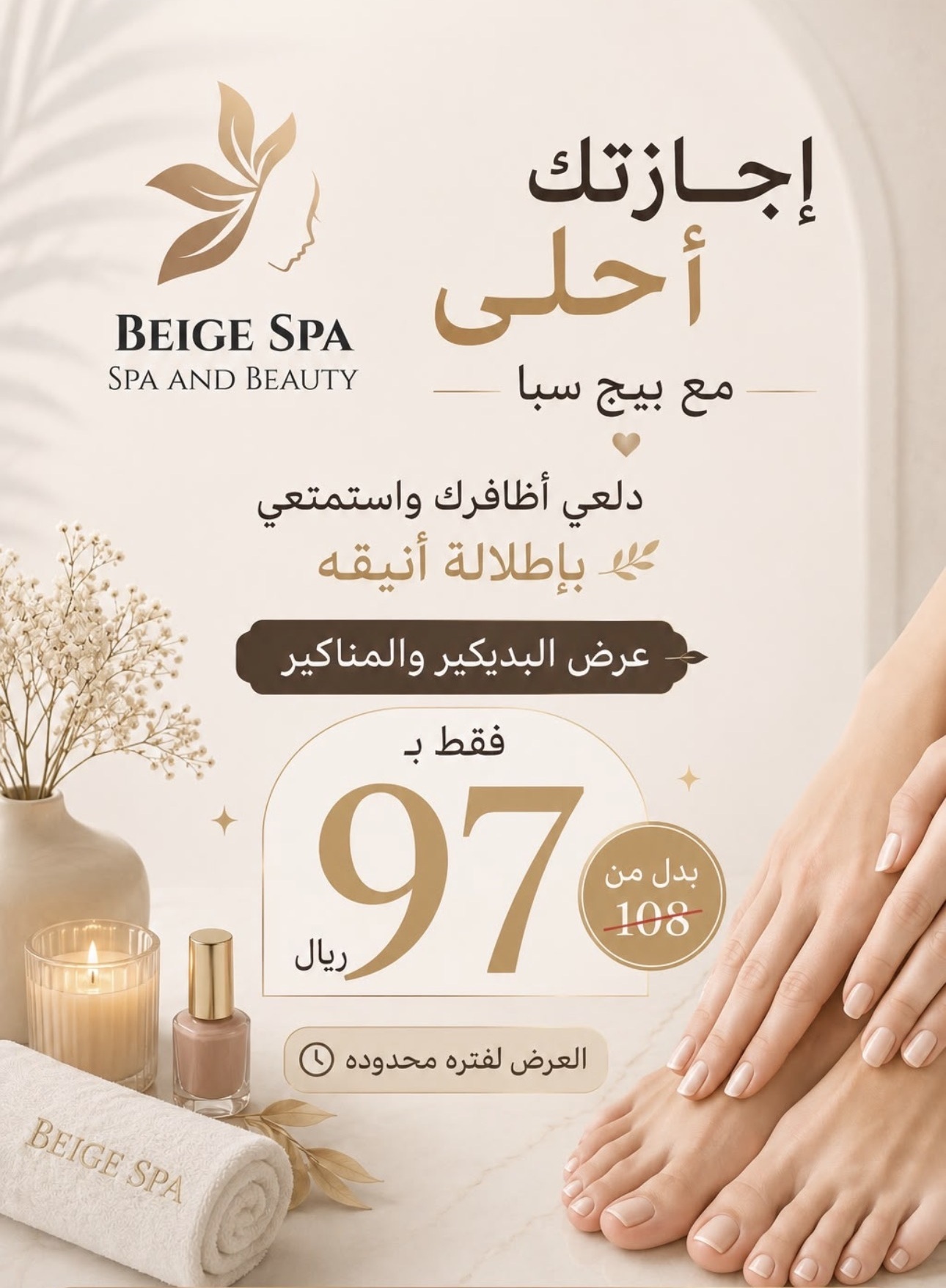 عرض البديكير والمناكير